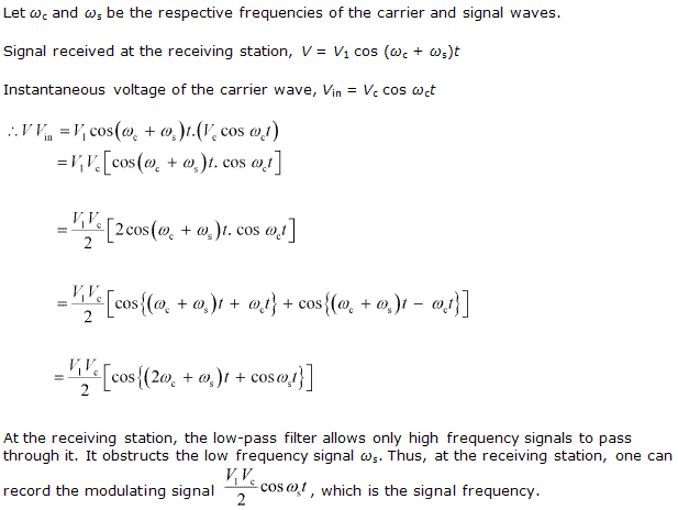 Ncert Solutions For Class Physics Mizoram Chapter 15 Communication Systems Topperlearning 2971