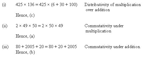 NCERT Solutions For Class Maths CBSE Chapter 2: Whole Numbers ...