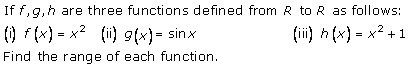 Rd-sharma Solutions Cbse Class 11-science Mathematics Chapter - Functions