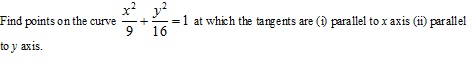 Rd-sharma Solutions Cbse Class 12-science Mathematics Chapter - Tangents And Normals