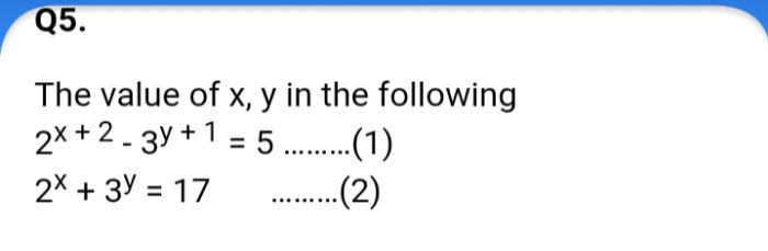 1 2x 1 3y 21 1 3x 1 2y 13 6 Solve The Above Linear Equations By Reducing Them To A Pair Of Linear Equations Mathematics Topperlearning Com Snootk99