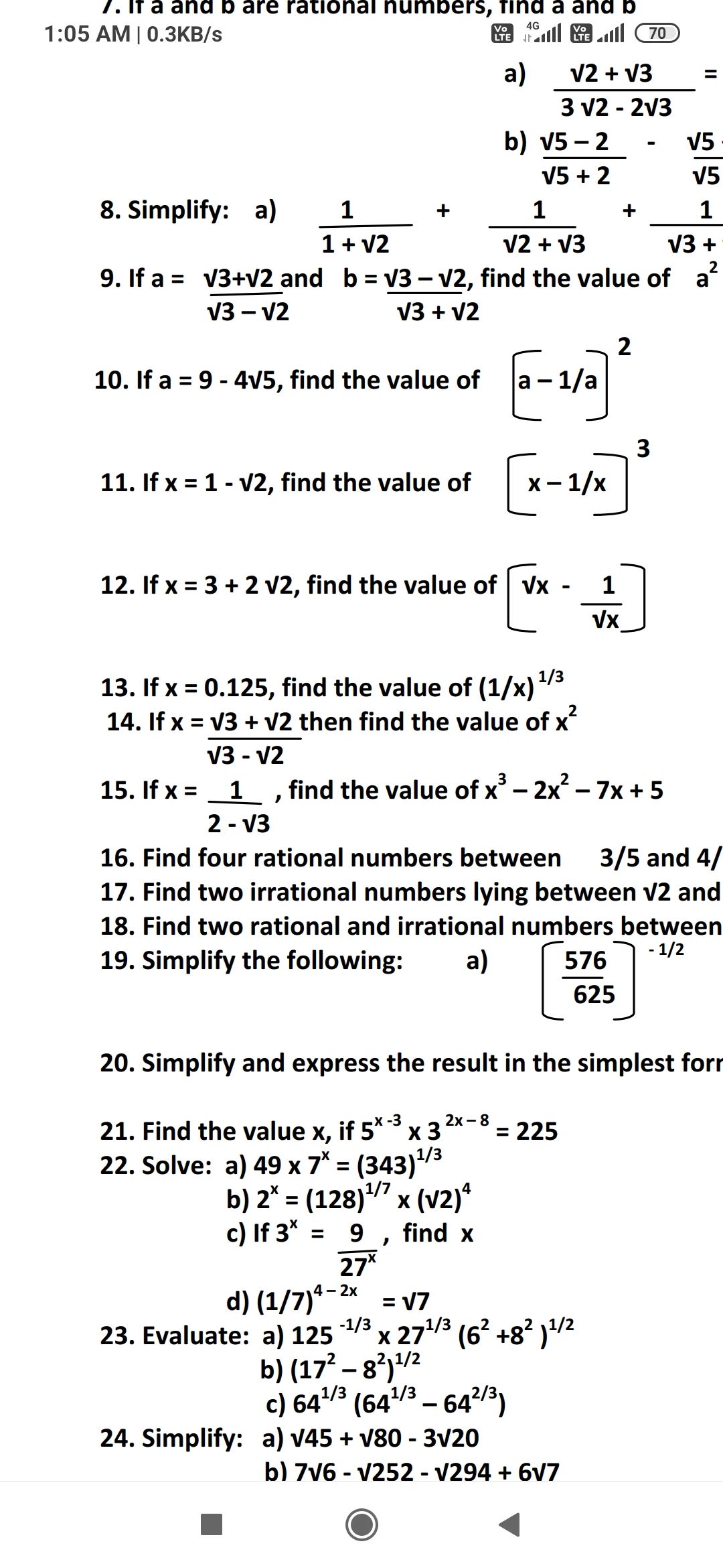 Irrational Numbers Number System Notes Questions Answers For CBSE Class 9 TopperLearning