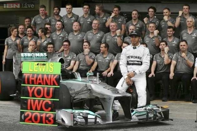 Lewis Hamilton crashes as Formula One starts new turbo era