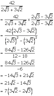 Frank Solutions Icse Class 9 Mathematics Chapter - Irrational Numbers