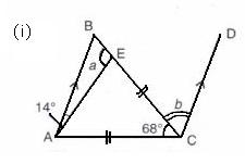 Selina Concise Mathematics Class 9 ICSE Solutions Chapter 10 - Isosceles Triangles