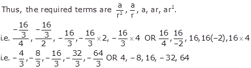 Selina Solutions Icse Class 10 Mathematics Chapter - Geometric Progression