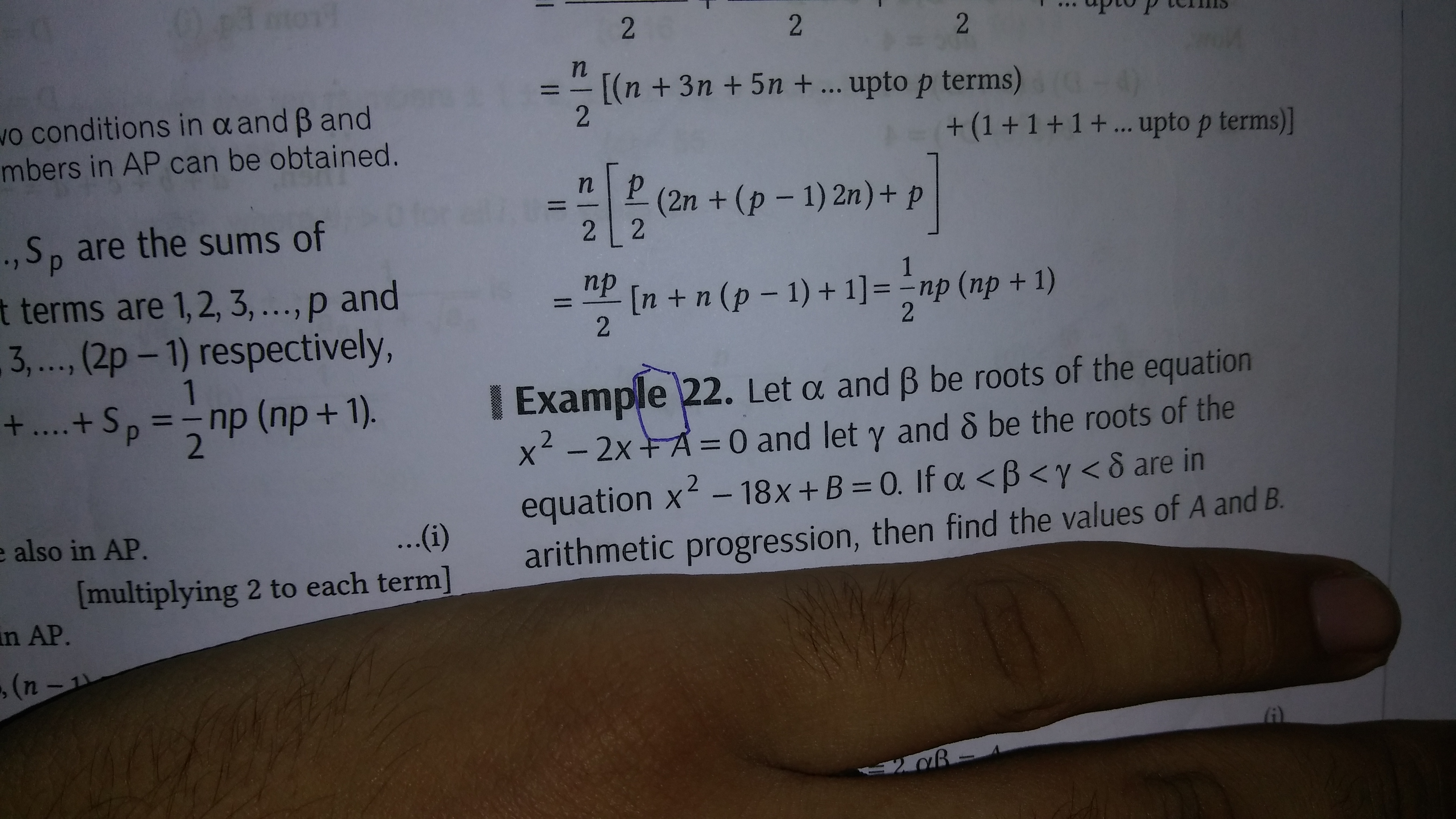 Arithmetic Progression Questions And Answers Topperlearning