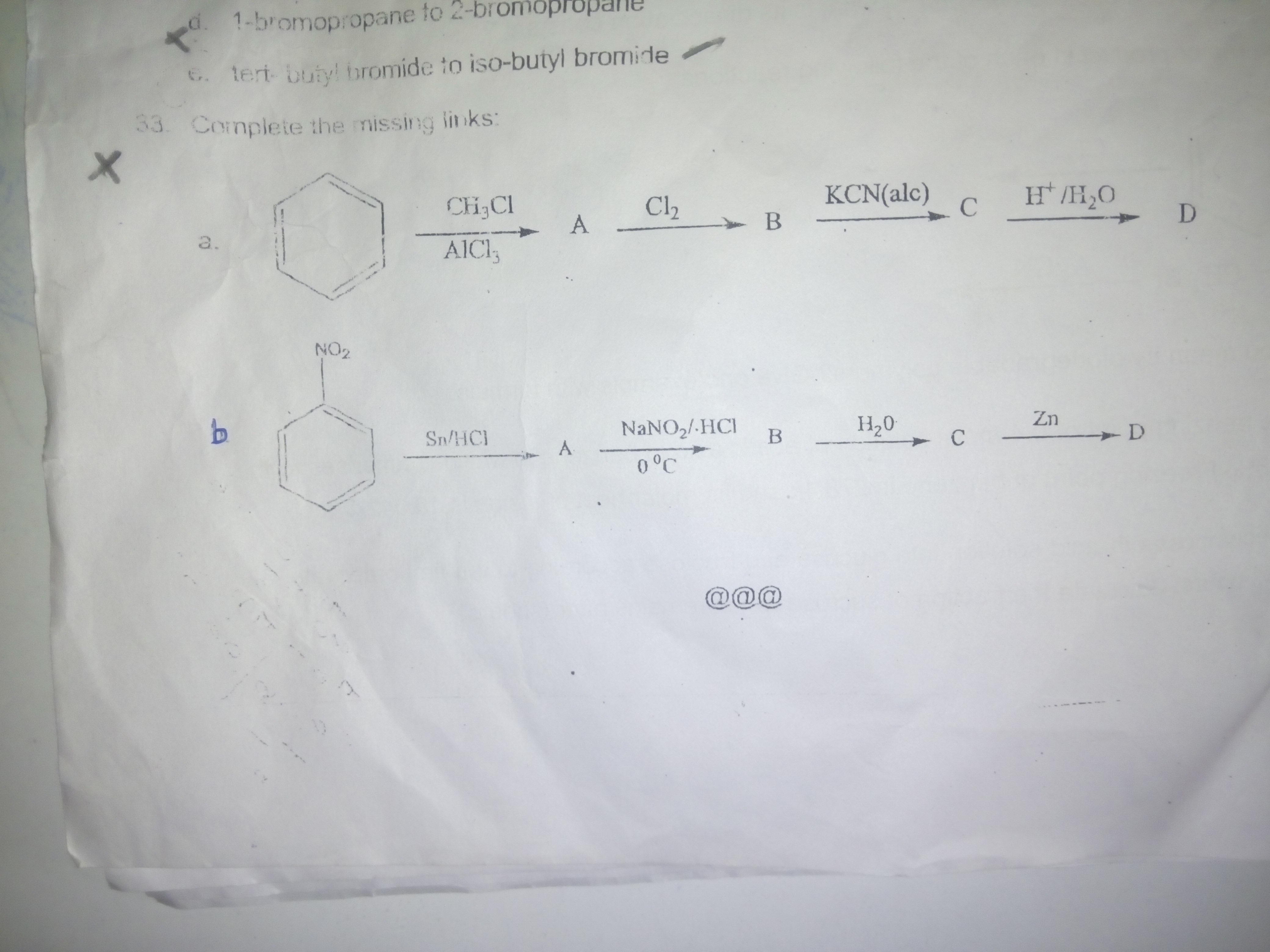 Question No. 33 A And B - K1x8psff