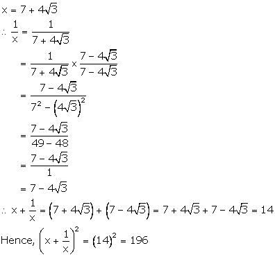 Frank Solutions Icse Class 9 Mathematics Chapter - Irrational Numbers