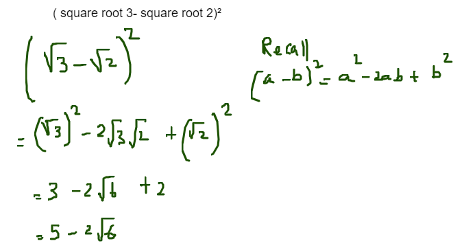 Square Root 3 Square Root 2 Mathematics Topperlearning Com 5h9ymjj