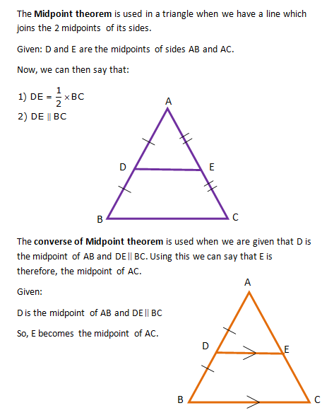 converse mid point theorem proof class 9