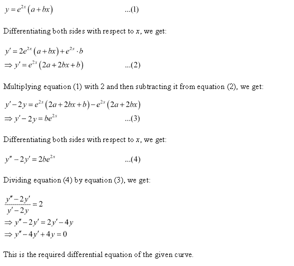 NCERT Solutions for Class Maths CBSE Chapter 9: Differential Equations ...