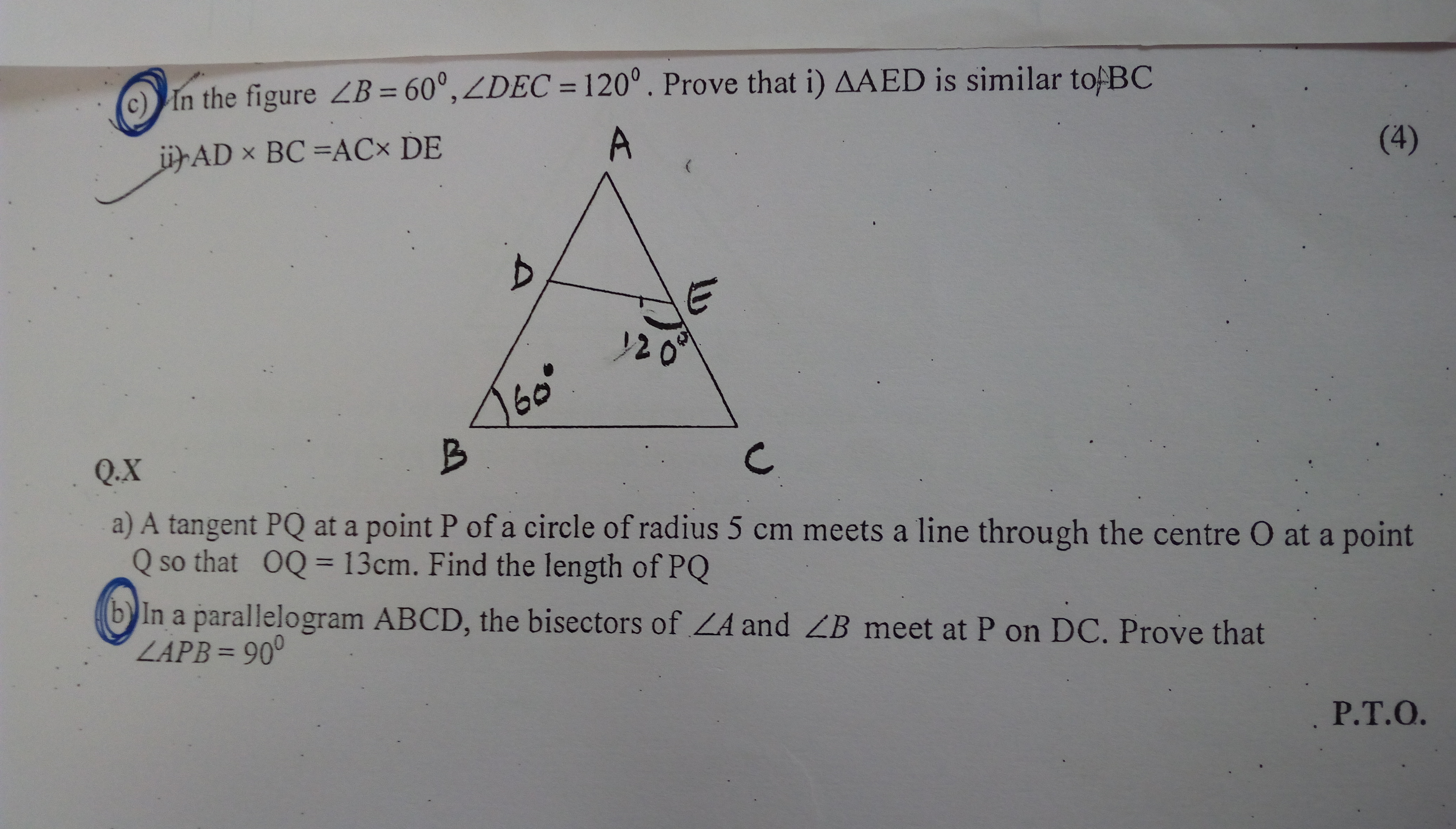 Questions and Answers of Mid Point And Its Converse Mid Point Theorem ...