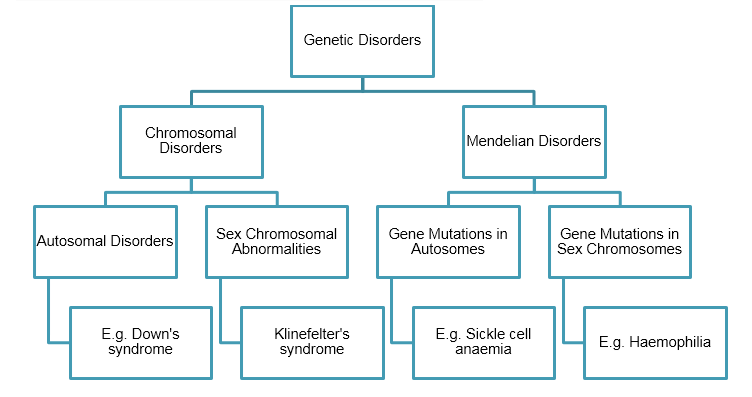 Please Give A Flow Chart For Mendelian Disorders And Chromosomal 