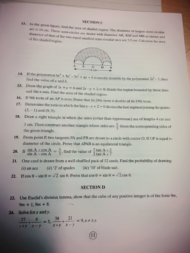 Linear Equations Questions And Answers Topperlearning