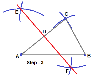 using ruler and compass construct a triangle ABC in which AB=5.5cm BC=3 ...