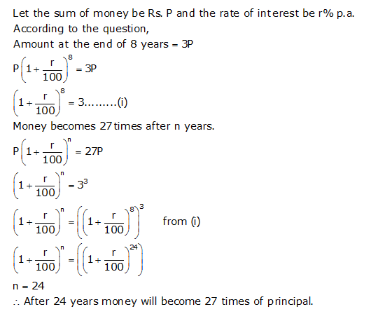 Find CI on a sum of Rs 8000 for 2 years at 5% per annum 