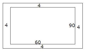 the dimension of the screen of a flat tv are 90 cm x 60 cm the screen ...