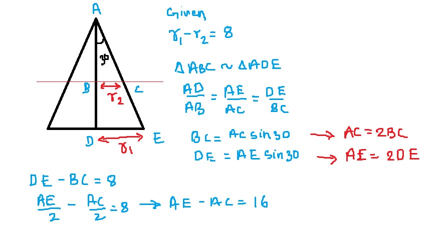 what is the relationship between the base and height of a triangle