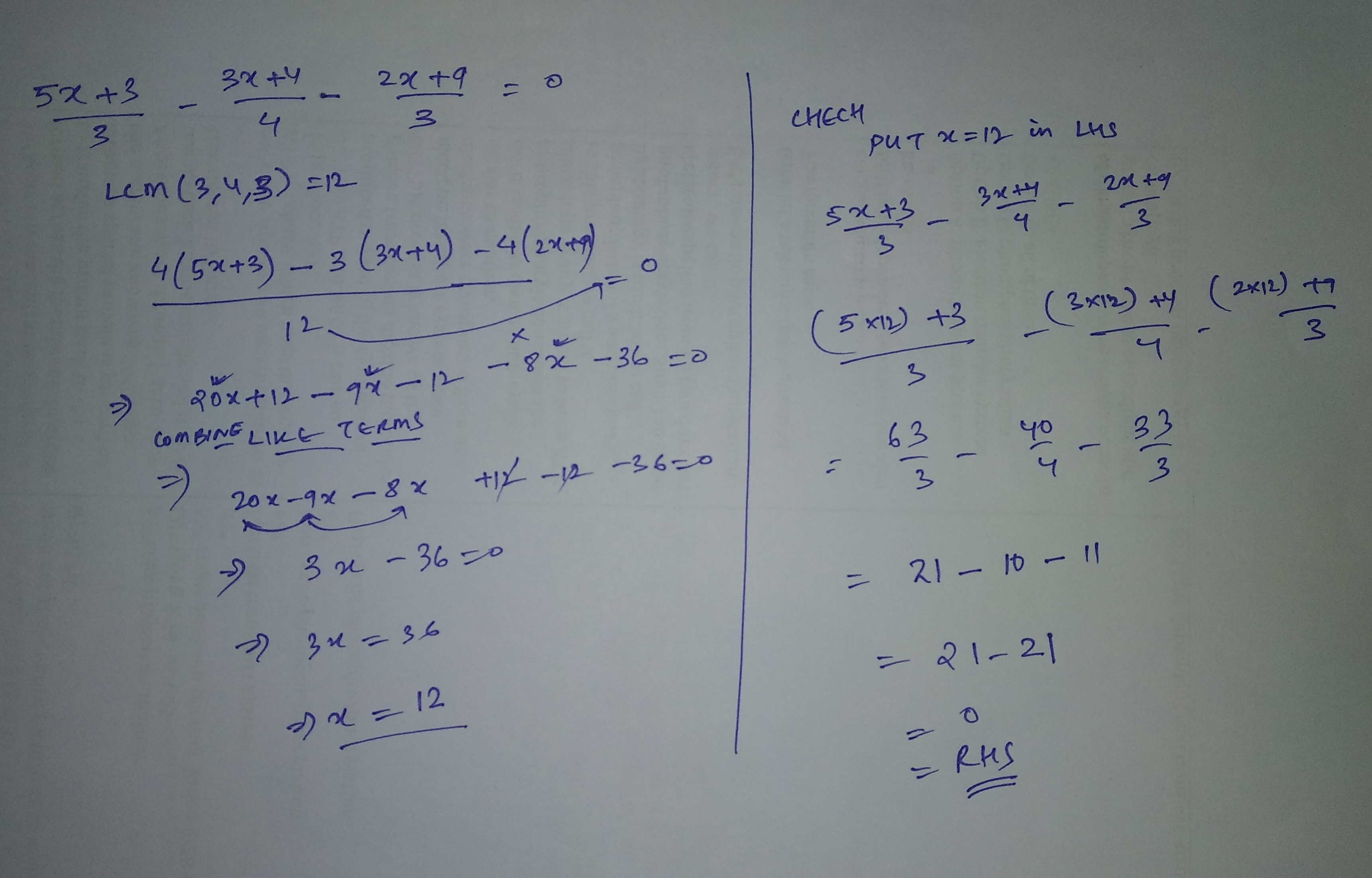 2x 5x 3 Answer