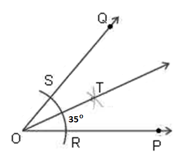 HOW TO CONSTRUCT AN ANGLE OF 35 DEGREE? - 5f02si99