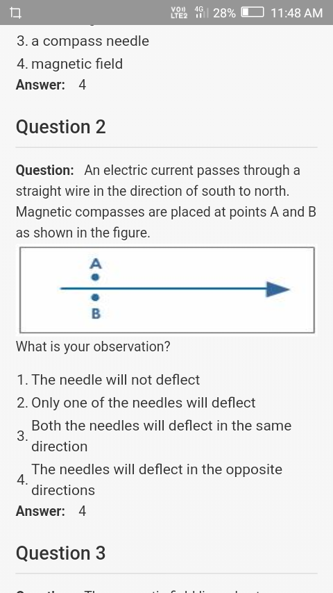 magnets and magnetic fields worksheet answers