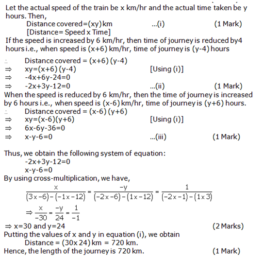 A train covered a certain distance at a uniform speed. If the speed of ...