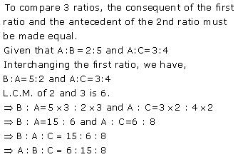 Selina Solutions Icse Class 10 Mathematics Chapter - Ratio And Proportion Including Properties And Uses
