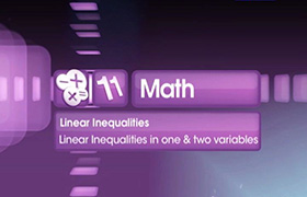 Linear Inequalities :1&2 varaibles 