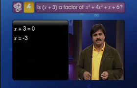 Factorization of polynomials using Factor Theorem ...