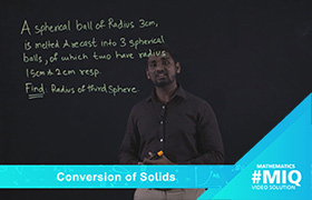 Combination of solids - Sphere 