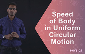 speed of body in uniform circular motion ...
