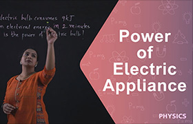 Power of electric appliance 