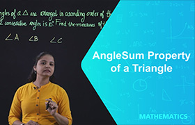 Angle Sum Property of a Triangle - 1 ...
