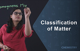 Classification of matter 