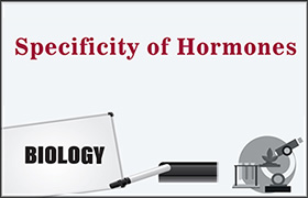 Specificity of Hormones 