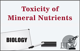 Toxicity of Mineral Nutrients - Part 2 