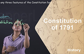 Features of the Constitution of 1791 
