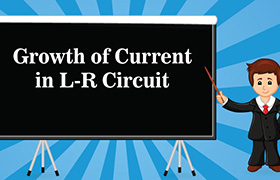 Growth of Current in L-R Circuit 