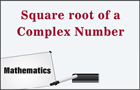 Square root of a complex number 
