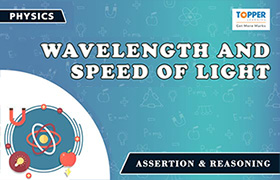 Wavelength and speed of light 