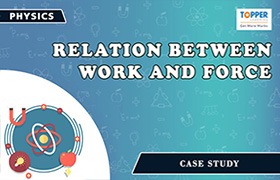 Relation between Work and force 